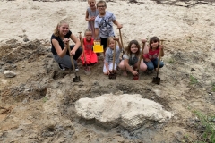 Buddeln am Strand