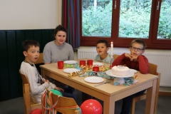 Geburtstagstisch