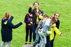 Toben auf der Wiese